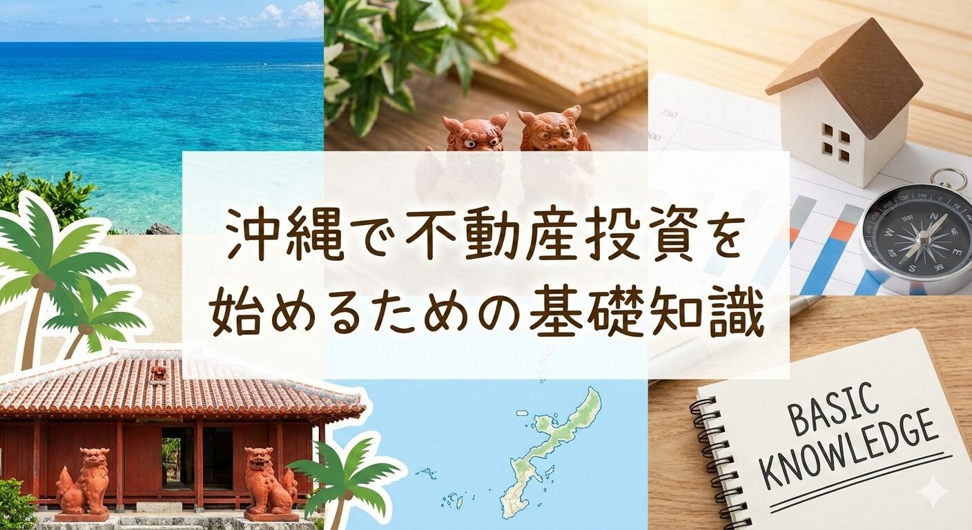 沖縄で不動産投資を始めるための基礎知識